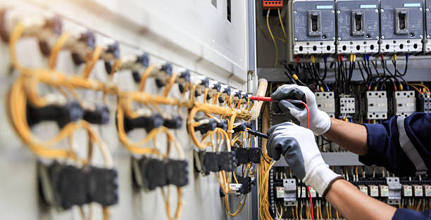 Professional Ev Charger Installation technician working in Roland, OK